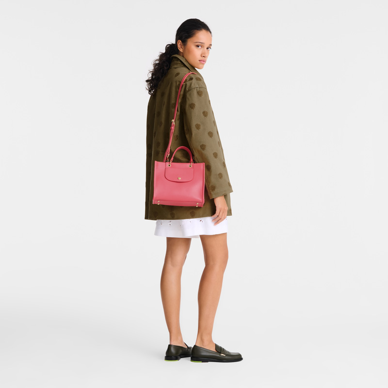 Longchamp | Cabas S Handbag Blush - Leather | Blush