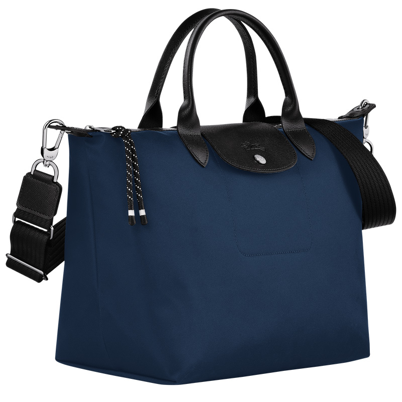 Longchamp | Le Pliage Energy L Handbag Navy - Recycled canvas | Navy