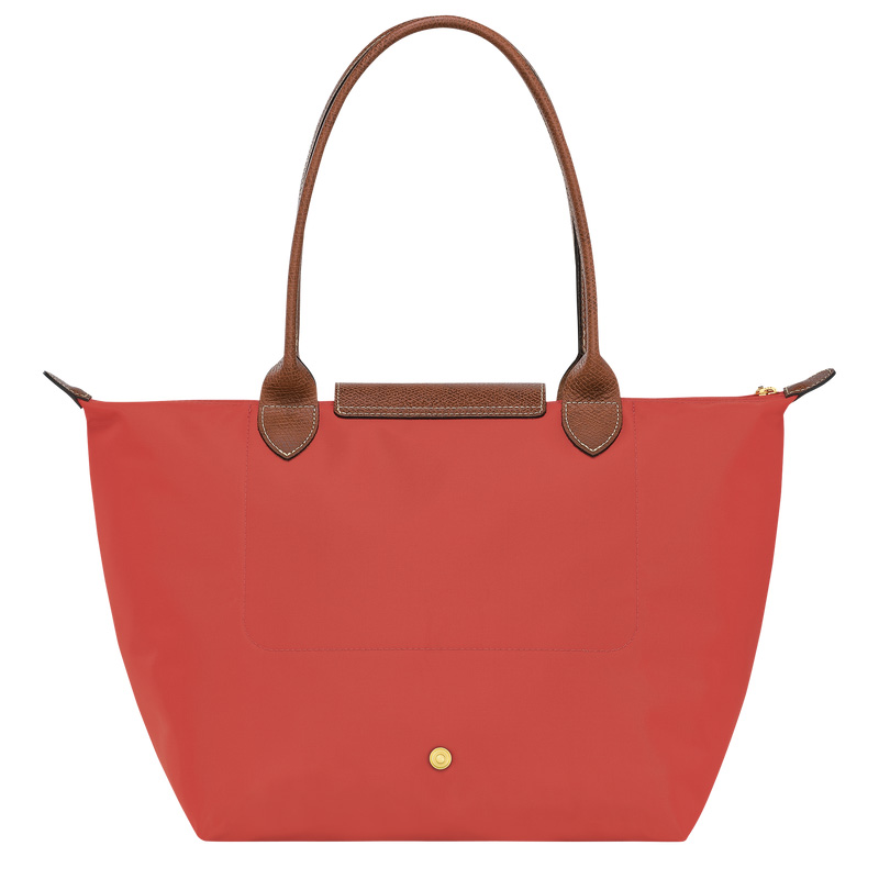 Longchamp | Le Pliage Original M Tote bag Tomato - Recycled canvas | Tomato