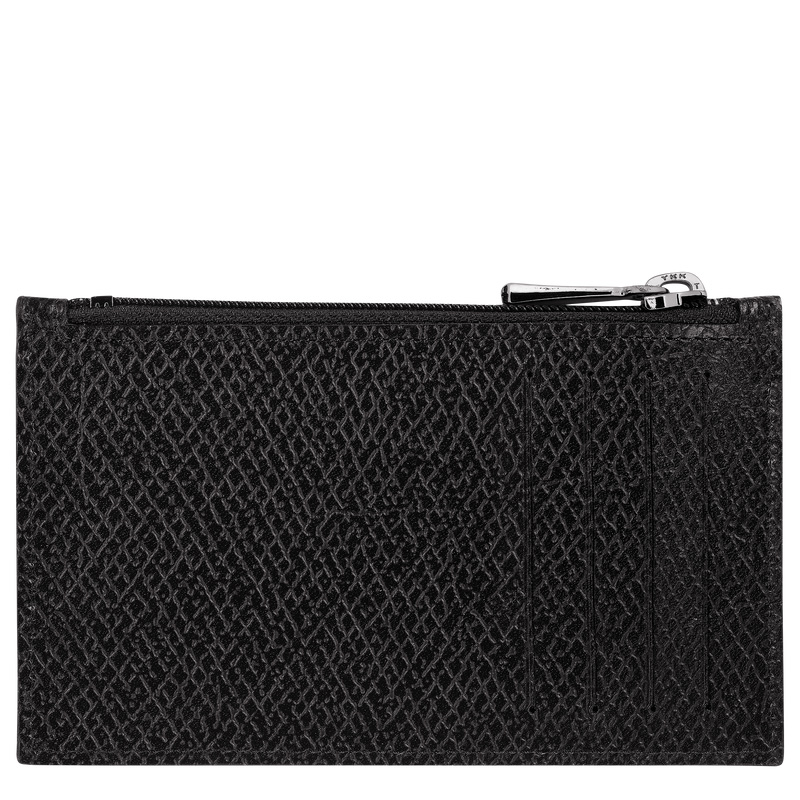 Longchamp | Le Roseau Essential Coin purse Black - Leather | Black
