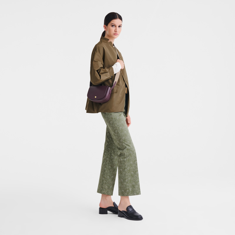 Longchamp | Épure S Crossbody bag Eggplant - Leather | Eggplant