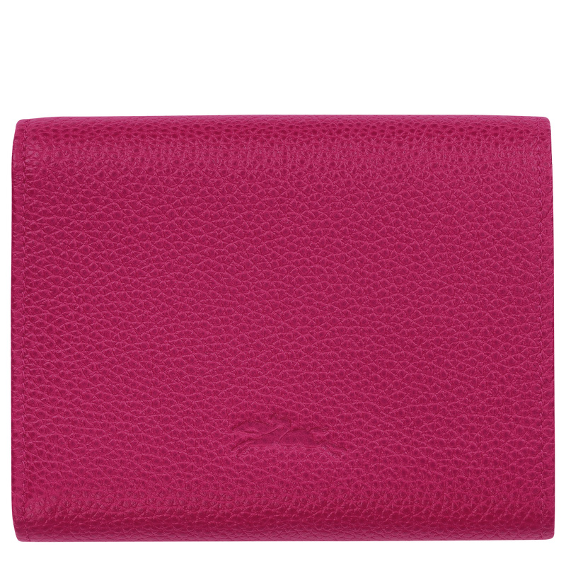 Longchamp | Le Foulonné Wallet Beetroot - Leather | Beetroot