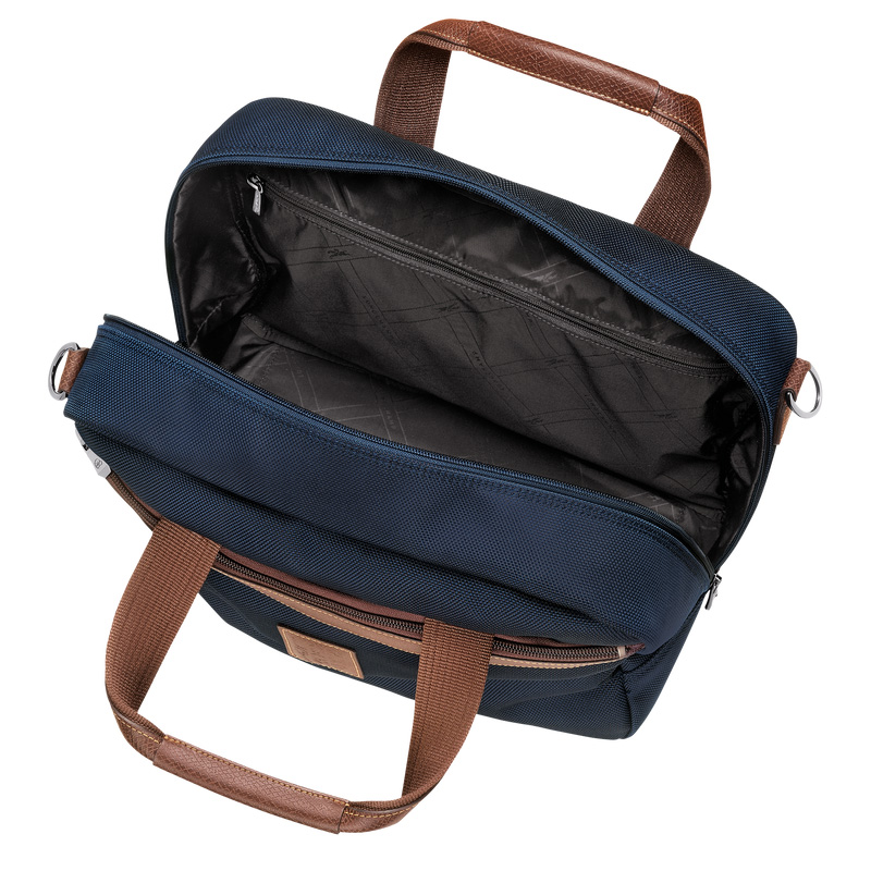 Longchamp | Boxford S Travel bag Blue - Recycled canvas | Blue