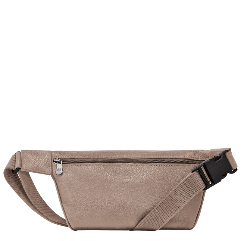 Longchamp | Le Foulonné M Belt bag Turtledove - Leather | Turtledove