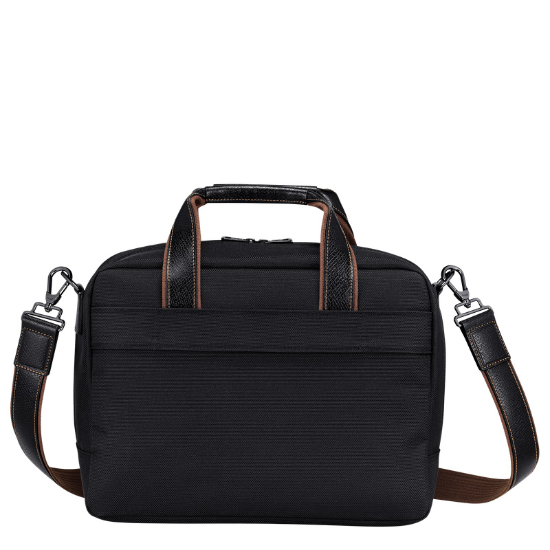 Longchamp | Boxford S Travel bag Black - Recycled canvas | Black