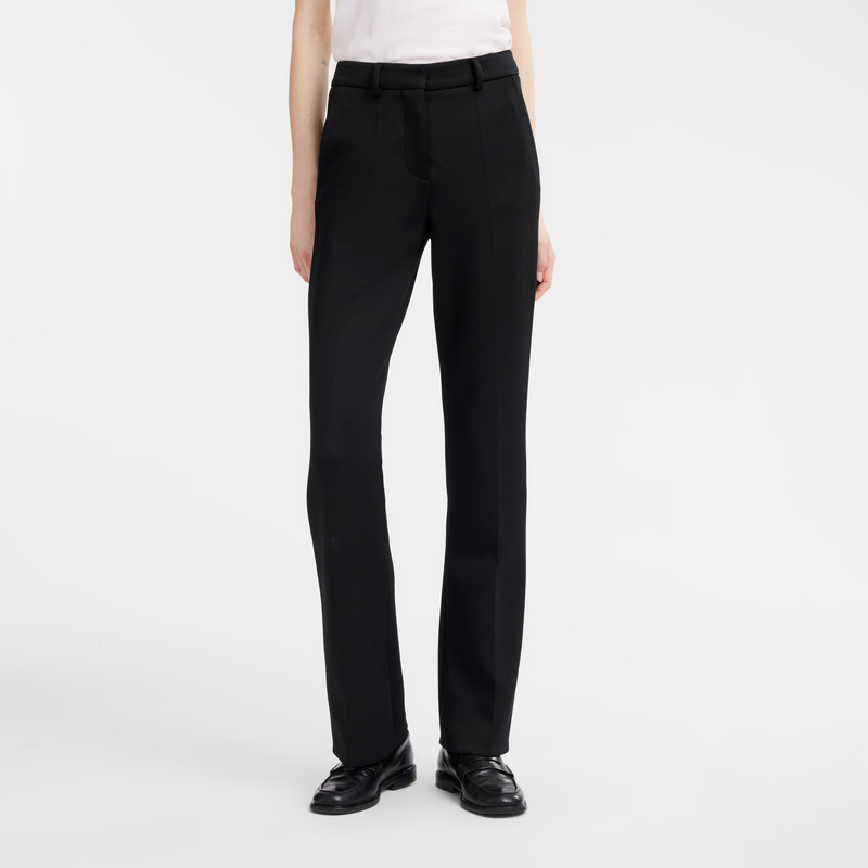 Longchamp | Trousers Black - Jersey | Black