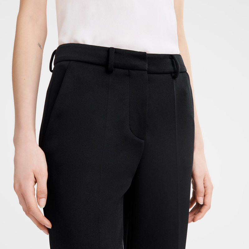 Longchamp | Trousers Black - Jersey | Black