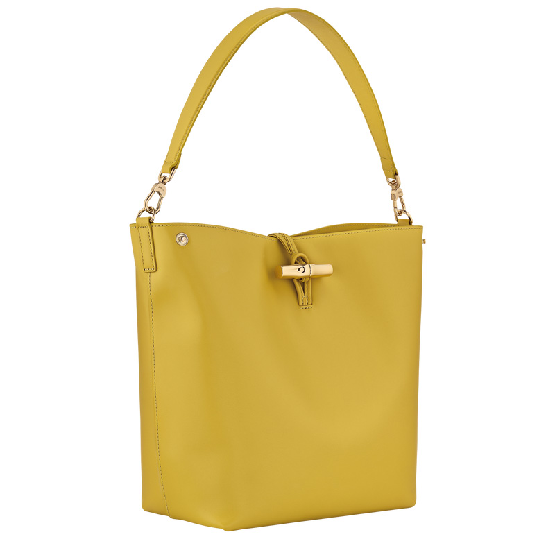 Longchamp | Le Roseau M Hobo bag Ginger - Leather | Ginger