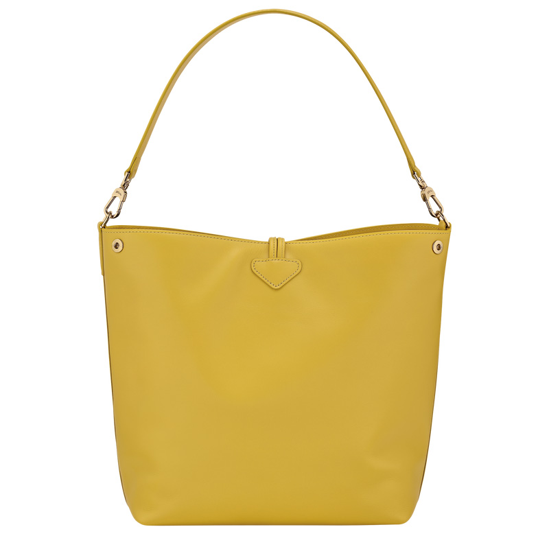 Longchamp | Le Roseau M Hobo bag Ginger - Leather | Ginger