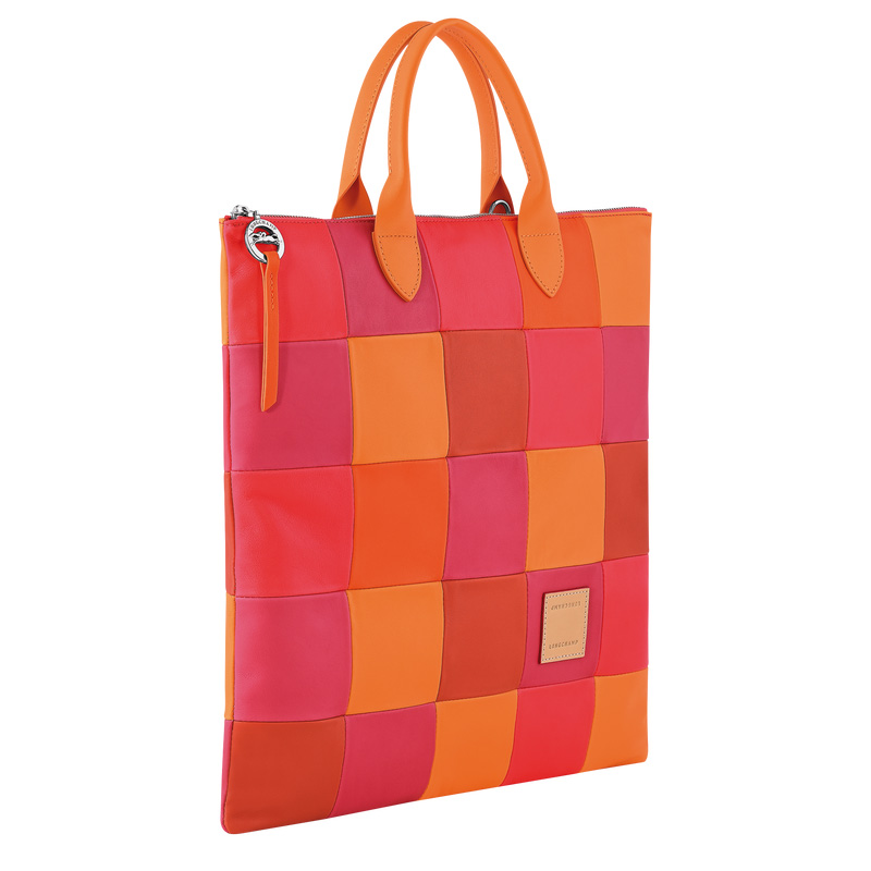 Longchamp | Re-Play L Handbag Carrot - Leather | Carrot