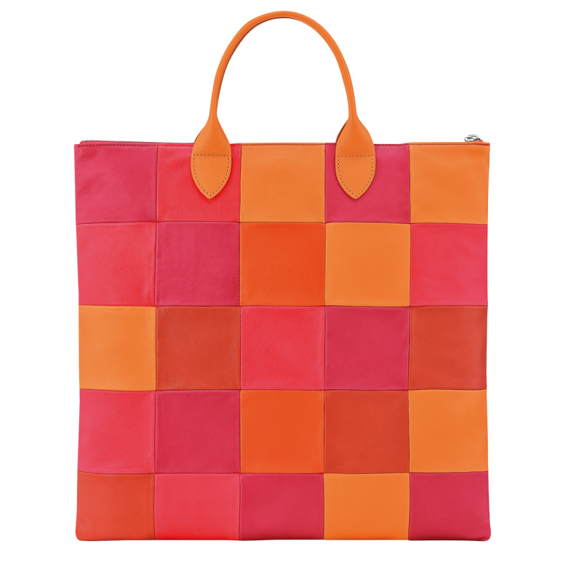 Longchamp | Re-Play L Handbag Carrot - Leather | Carrot