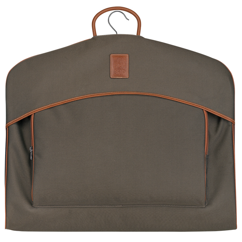 Longchamp | Boxford Garment cover Brown - Recycled canvas | Brown