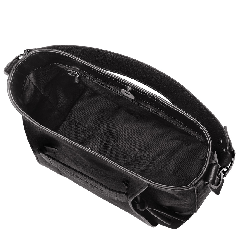 Longchamp | 3D S Crossbody bag Black - Leather | Black