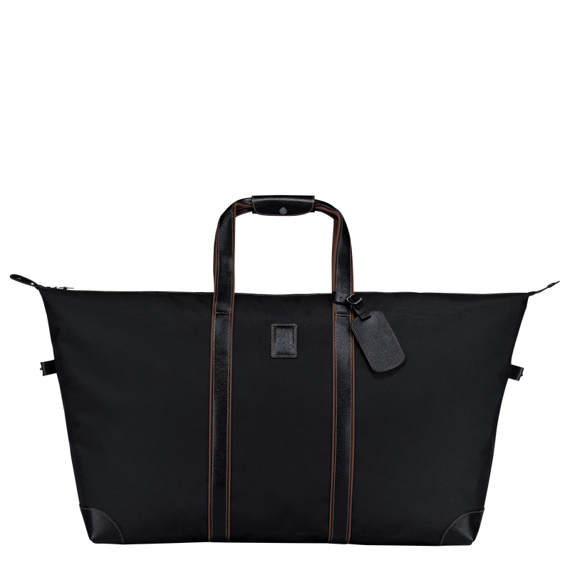 Longchamp | Boxford XL Travel bag Black - Recycled canvas | Black