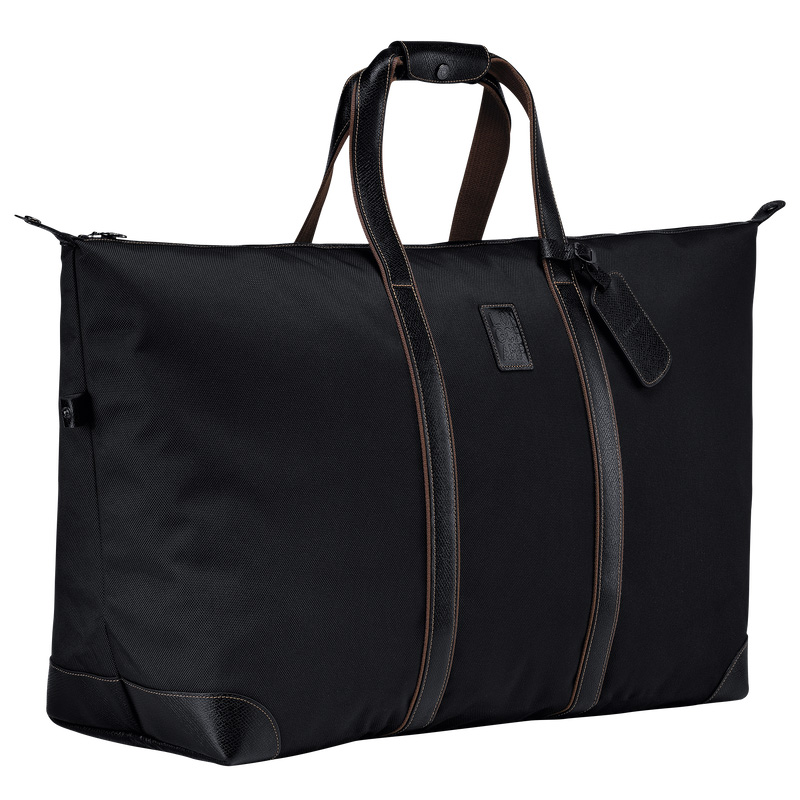 Longchamp | Boxford XL Travel bag Black - Recycled canvas | Black