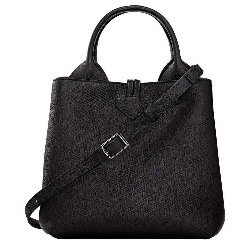 Longchamp | Le Roseau S Handbag Black - Leather | Black