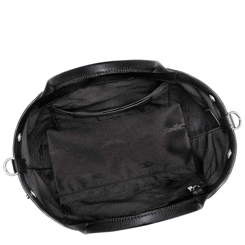 Longchamp | Le Roseau S Handbag Black - Leather | Black