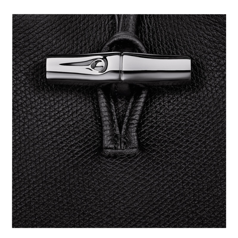 Longchamp | Le Roseau S Handbag Black - Leather | Black