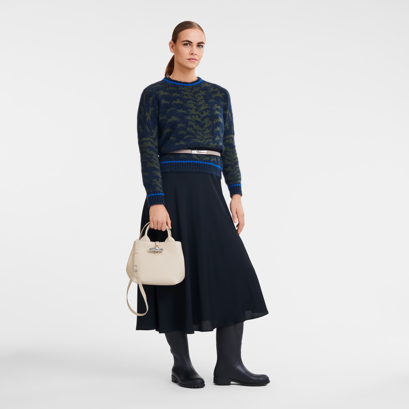 Longchamp | Le Roseau S Handbag Paper - Leather | Paper