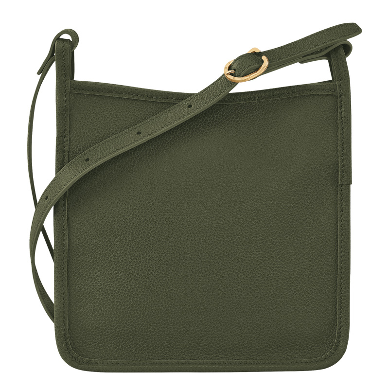 Longchamp | Le Foulonné S Crossbody bag Khaki - Leather | Khaki