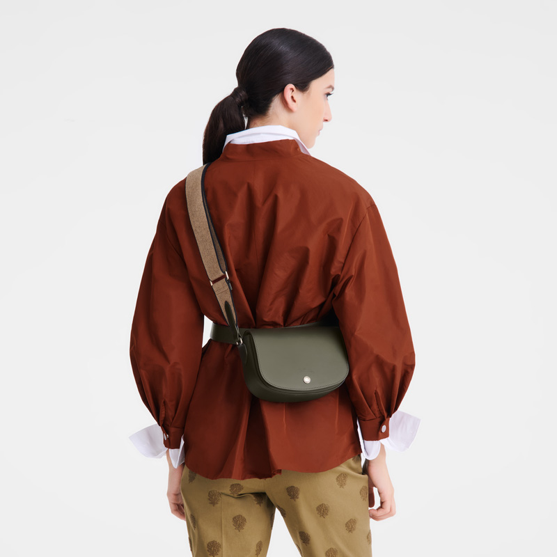 Longchamp | Épure S Crossbody bag Khaki - Leather | Khaki