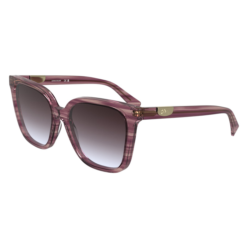 Longchamp | Sunglasses Violet - Acetate | White/Violet