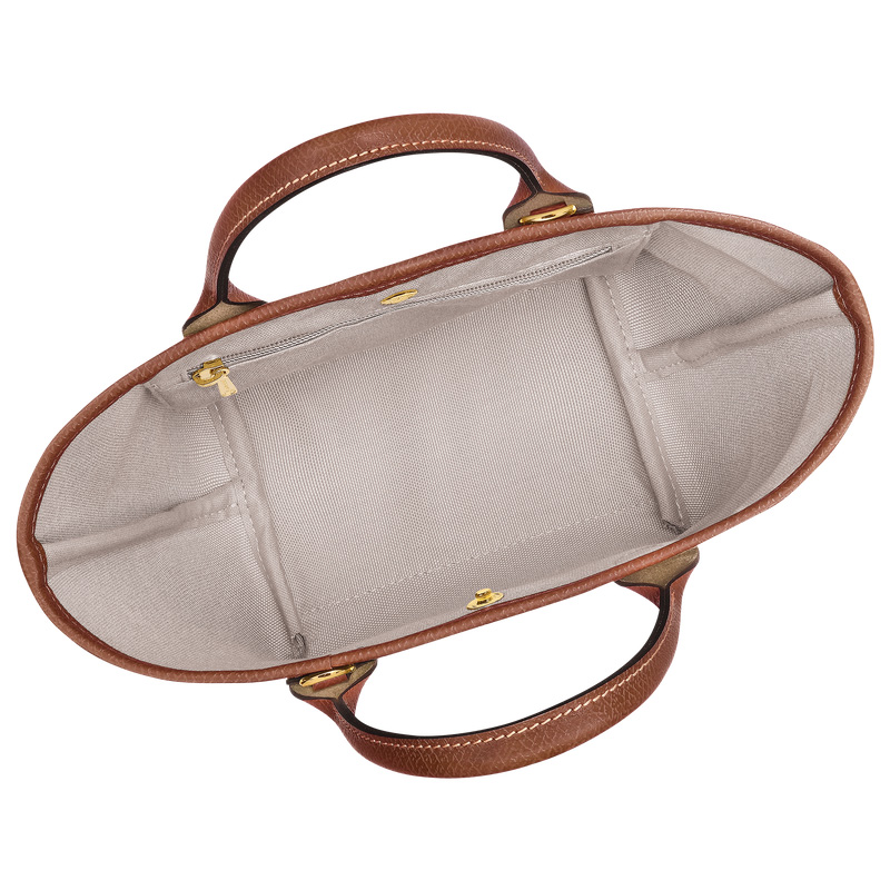 Longchamp | Le Pliage Collection XS Basket bag Brown - Canvas | Brown