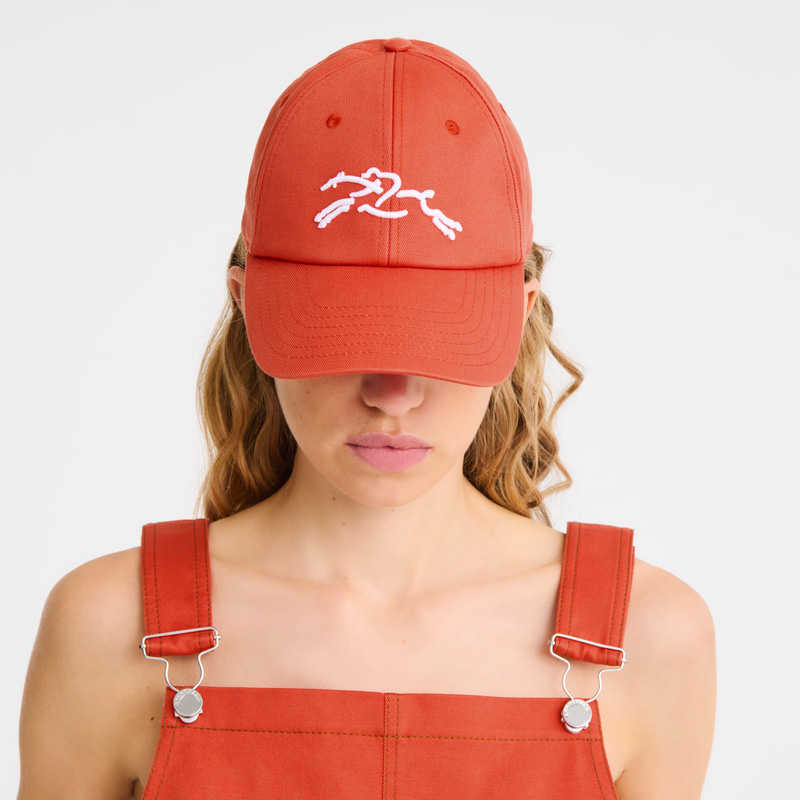 Longchamp | Solid cap Tomato - OTHER | Tomato