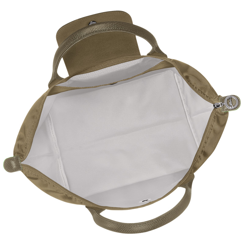 Longchamp | Le Pliage Green M Handbag Artichoke - Recycled canvas | Artichoke