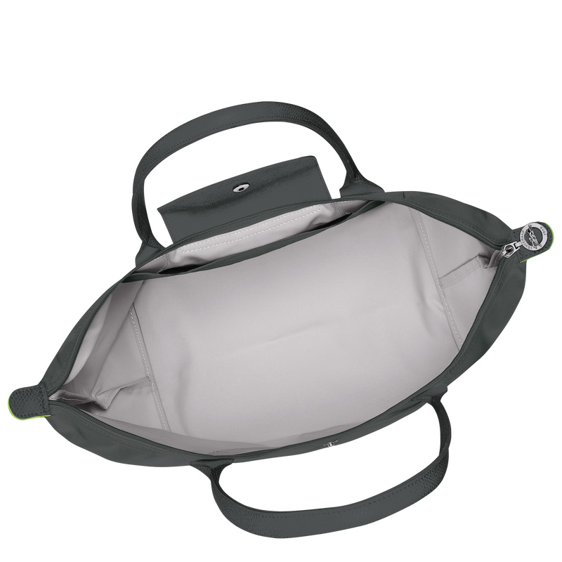 Longchamp | Le Pliage Green L Tote bag Graphite - Recycled canvas | Graphite