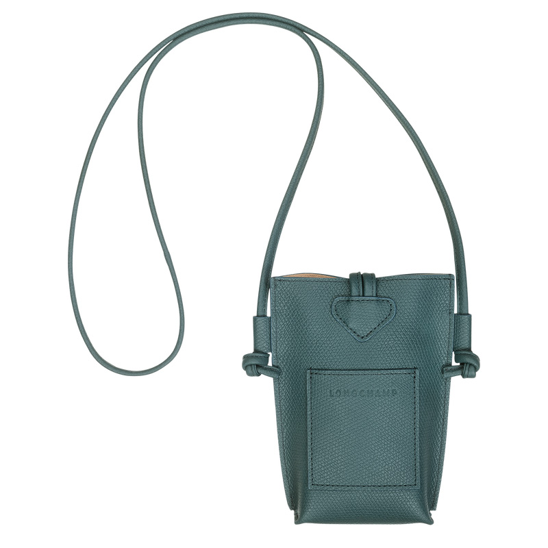 Longchamp | Le Roseau Phone case Cedar - Leather | Cedar