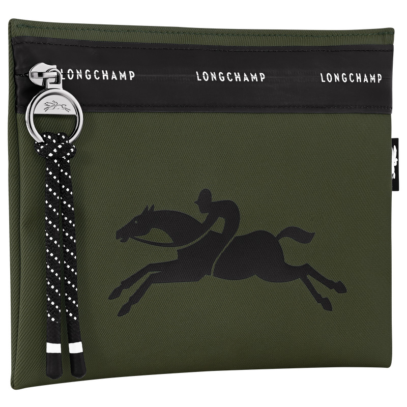 Longchamp | Le Pliage Energy Pouch Khaki - Canvas | Khaki