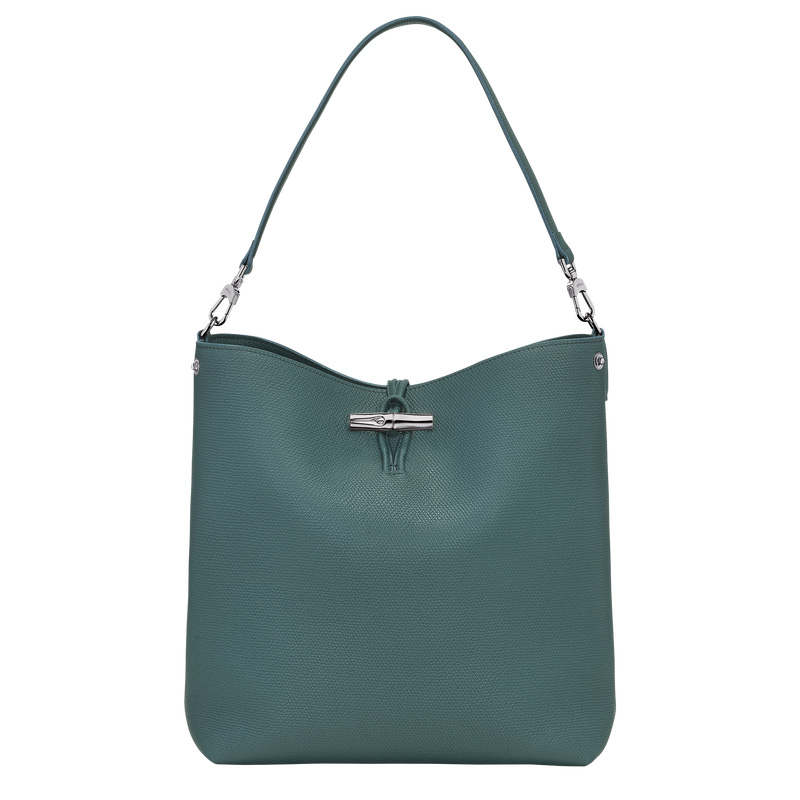 Longchamp | Le Roseau M Shoulder bag Cedar - Leather | Cedar