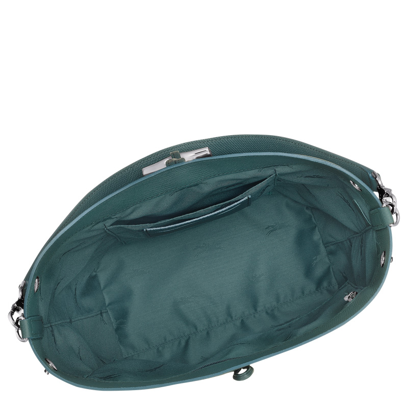 Longchamp | Le Roseau M Shoulder bag Cedar - Leather | Cedar