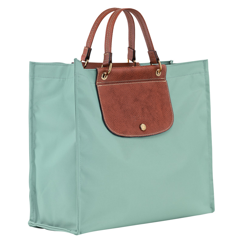 Longchamp | Cabas L Tote Bag Vervain - Canvas | Vervain