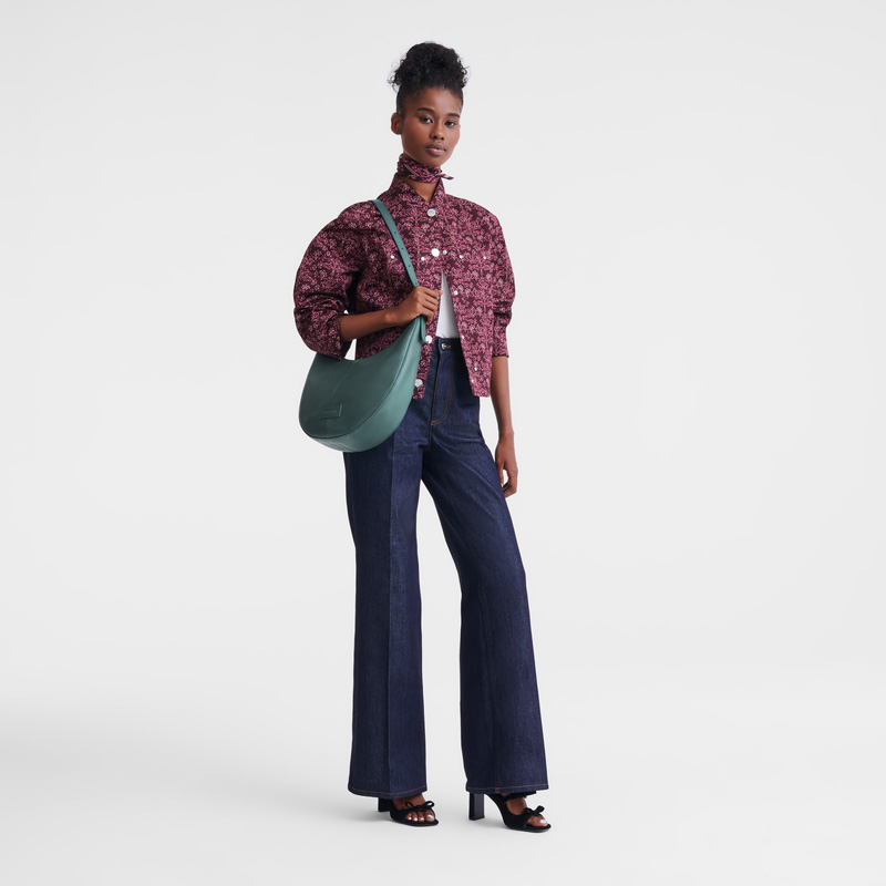 Longchamp | Essential L Crossbody bag Cedar - Leather | Cedar