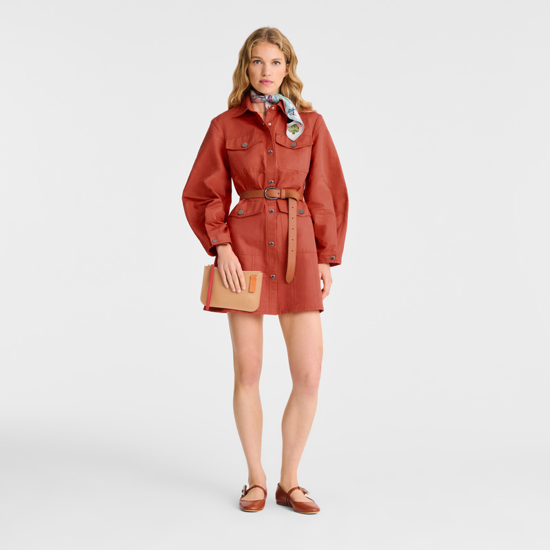 Longchamp | Le Foulonné Pouch Vegetal - Leather | Vegetal