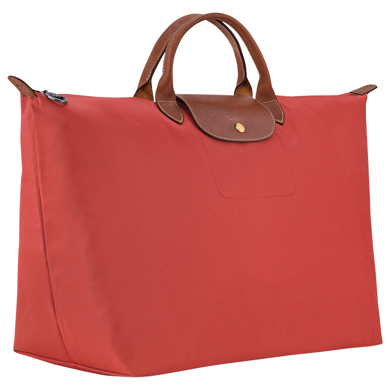 Longchamp | Le Pliage Original L Travel bag Tomato - Recycled canvas | Tomato