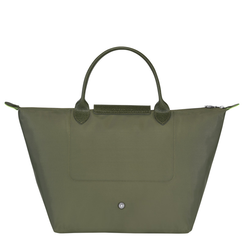 Longchamp | Le Pliage Green M Handbag Forest - Recycled canvas | Forest