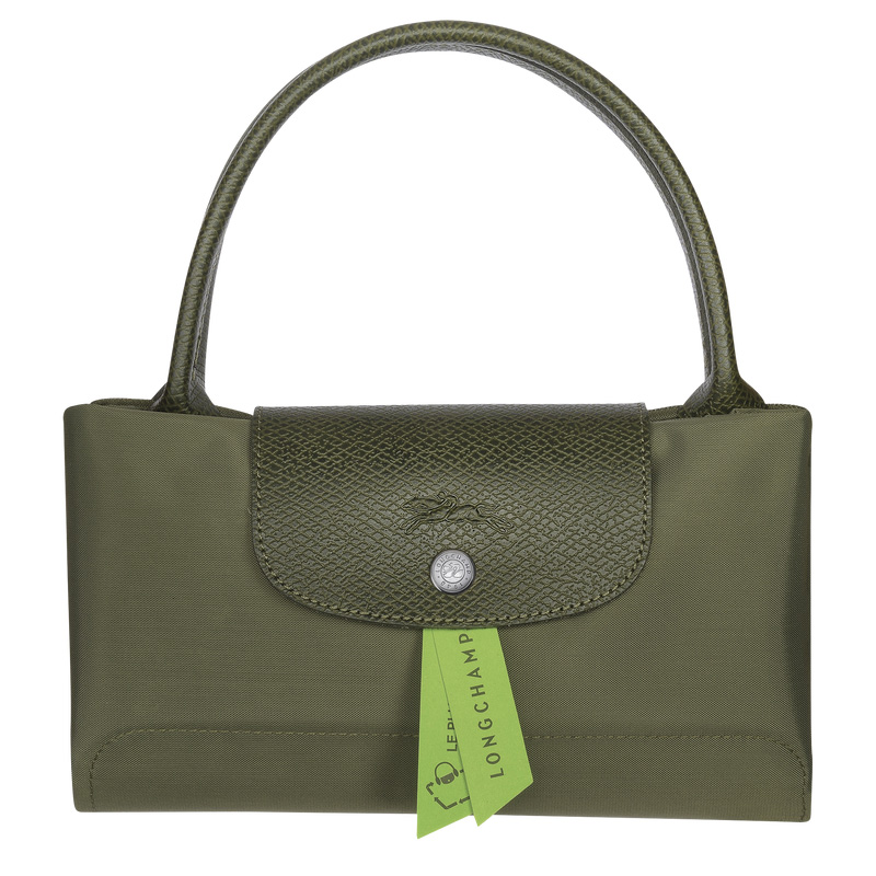 Longchamp | Le Pliage Green M Handbag Forest - Recycled canvas | Forest
