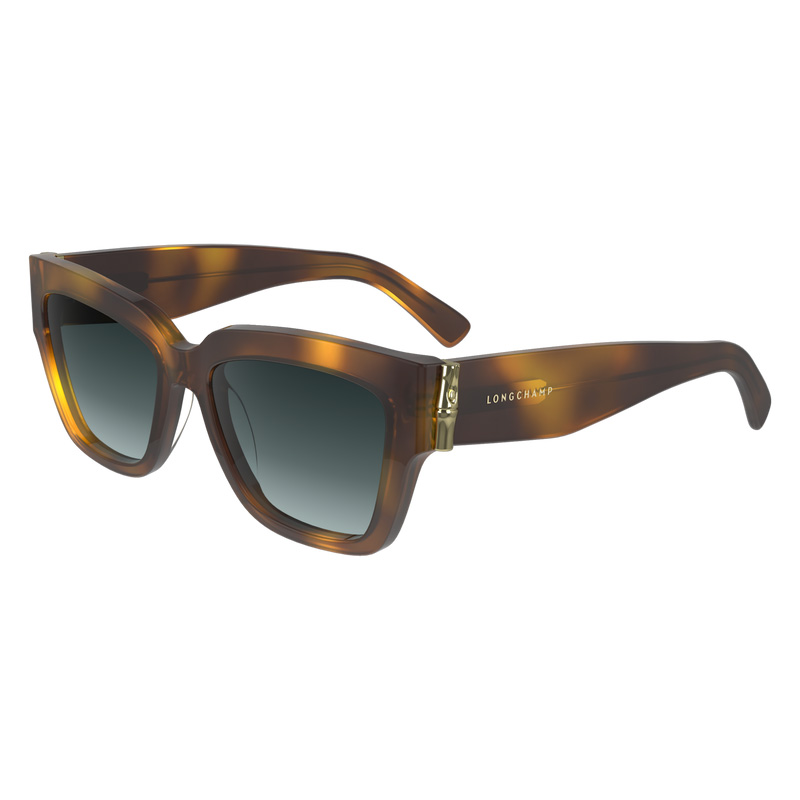 Longchamp | Fall-Winter 2023 Collection Sunglasses Havana - Metal | Havana
