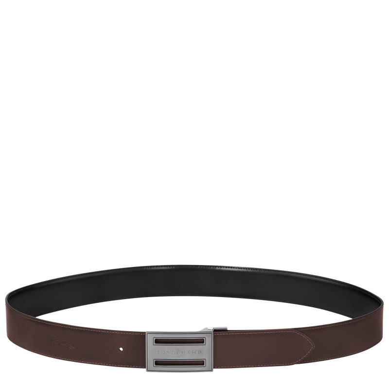 Longchamp | Delta Box Black/Mocha - Leather | Black/Mocha