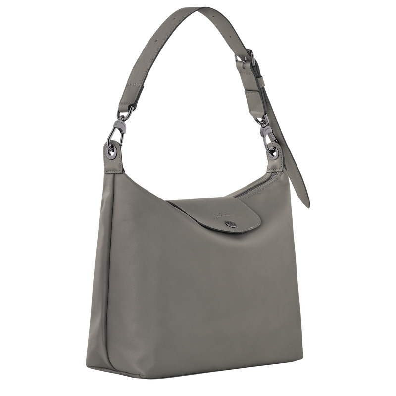 Longchamp | Le Pliage Xtra M Hobo bag Turtledove - Leather | Turtledove