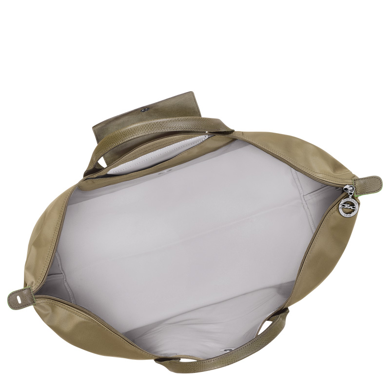 Longchamp | Le Pliage Green L Travel bag Artichoke - Recycled canvas | Artichoke