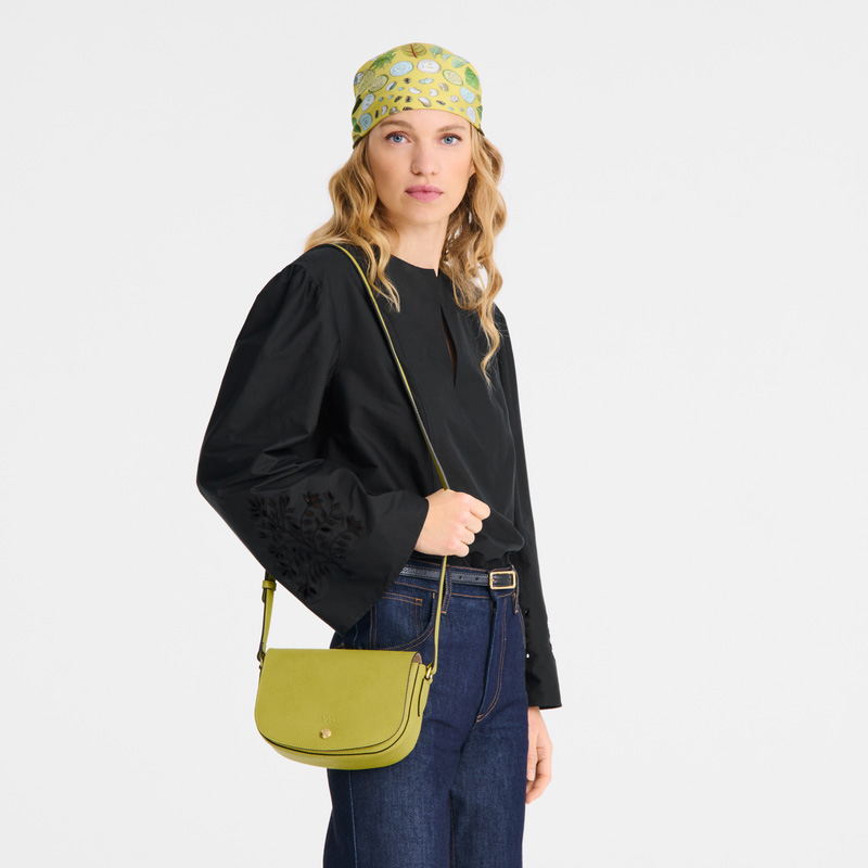 Longchamp | Épure S Crossbody bag Kiwi Green - Leather | Kiwi Green