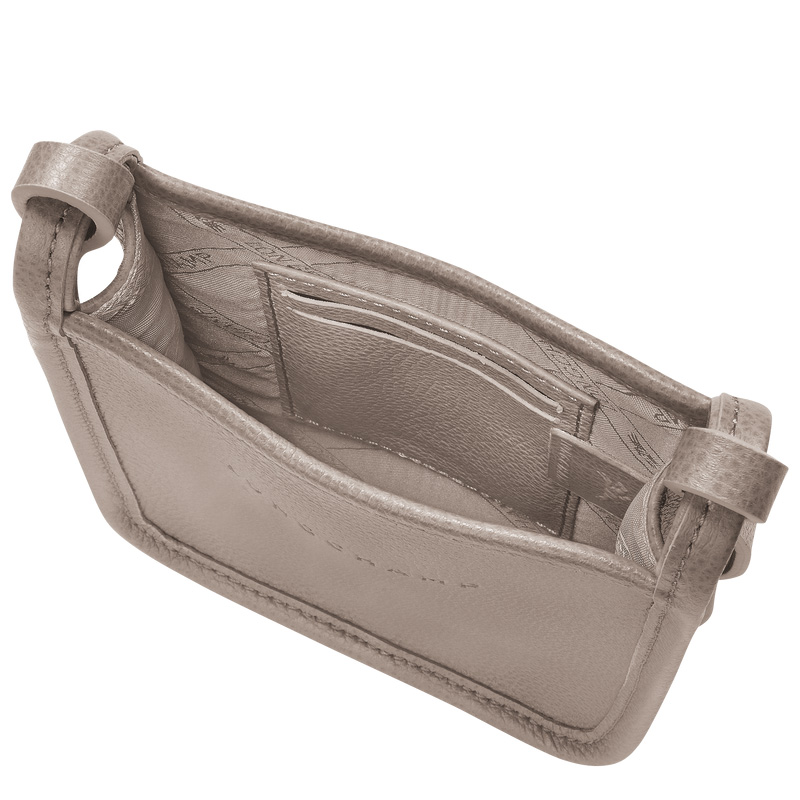 Longchamp | Le Foulonné Phone case Turtledove - Leather | Turtledove