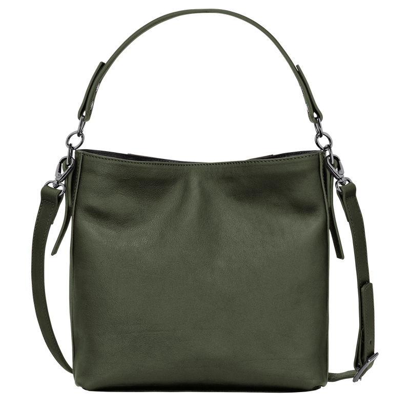 Longchamp | 3D S Crossbody bag Khaki - Leather | Khaki