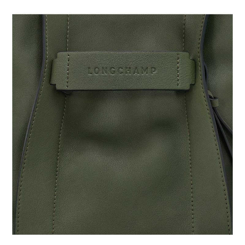 Longchamp | 3D S Crossbody bag Khaki - Leather | Khaki