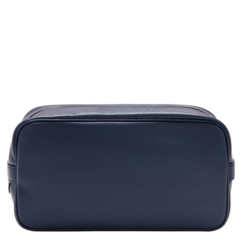Longchamp | Le Foulonné Toiletry case Navy - Leather | Navy