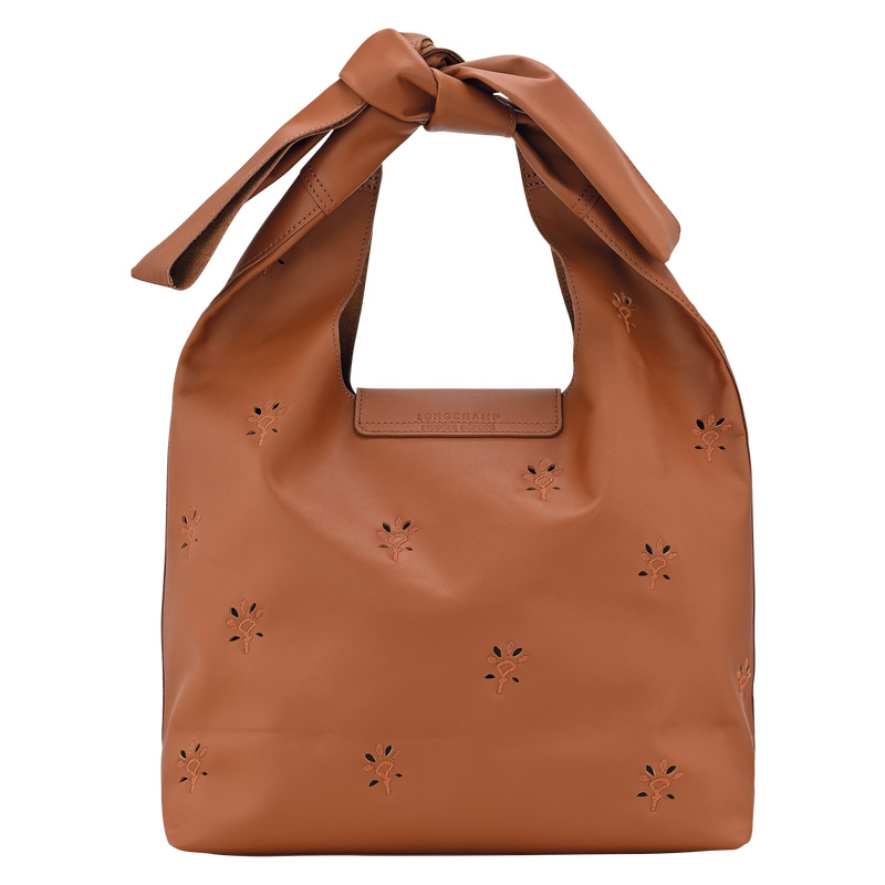 Longchamp | Le Pliage Xtra M Shoulder bag Cognac - Leather | Cognac